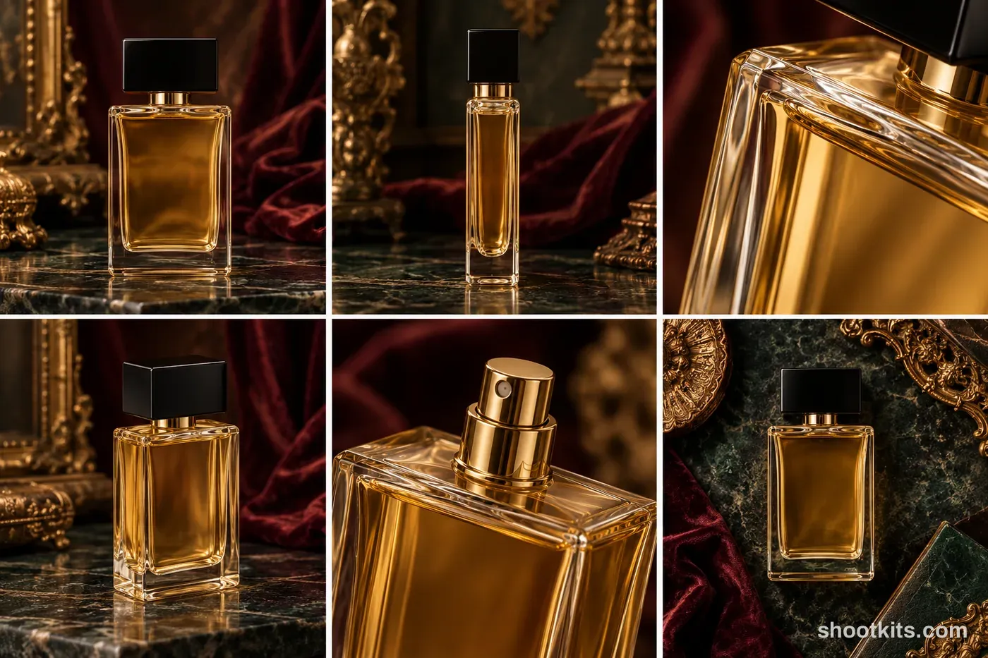 Neo-Baroque product photography example