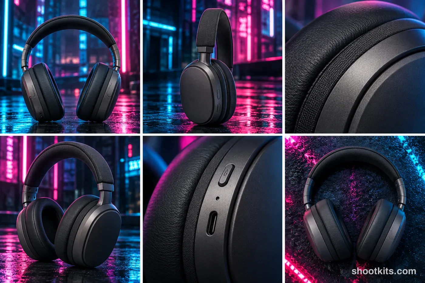 Cyberpunk product photography example
