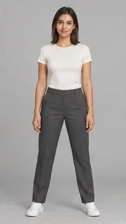Fashion pose: Wide stance