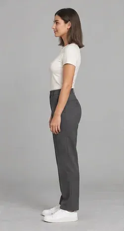 Fashion pose: Side profile left