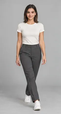 Fashion pose: Runway crossover