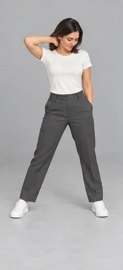 Fashion pose: Looking downward