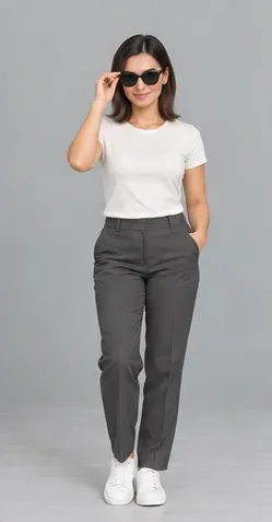 Fashion pose: Sunglasses worn