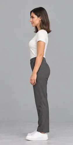 Fashion pose: Left profile camera