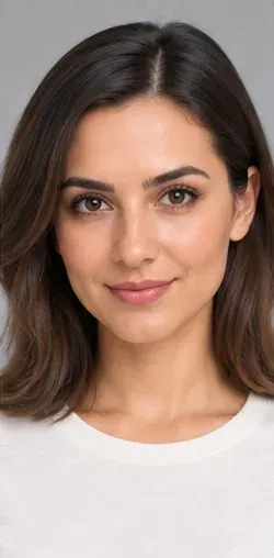 Fashion pose: Tight headshot